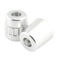 thumbnail image 4 of for BMW F700GS F800GS K1100 2x Silver Throttle Lock Cruise Control Clamp End Bar, 4 of 5