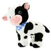 Vibrant Life Plush Cow Dog Toy, Chew Level 3, Recycle Stuffing
