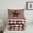 Red Brown, variant on Manfei 3D Texas Stars Bedding Comforter Set,Vintage Geometric Checkered Twin Comforter Sets,Country Farmhouse Lodge Bedding Set For Boys Kids,Super Cozy Room Decor Reversible,2 Pieces