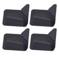 thumbnail image 4 of Cergrey 4Pcs No‑Punch Power Cable Storage Rack Wall‑Mounted Socket Power Cord Hook Holder Bracket Black,Home Supplies,Socket Power Cord Hook, 4 of 8