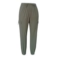 thumbnail image 3 of Pantalón George Para Mujer Talla G Estilo Cargo Color Beige, 3 of 4