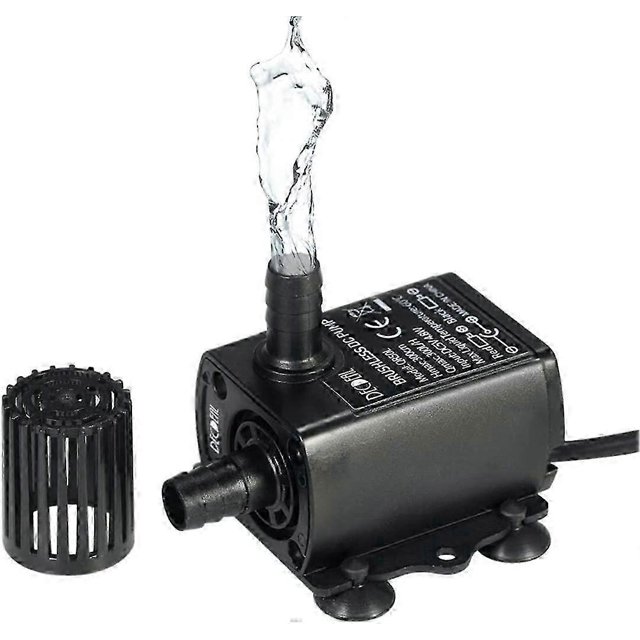 Direct USB 5V Submersible Water Pump Fountain Pump with Flow Adjustment Function 4.8W 300L/H Lift 300cm IP68 waterproof