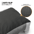 thumbnail image 3 of MoNiBloom Rectangle Cuddler Pet Bed Light Gray, Self-Warming and Cozy, 32", 3 of 11