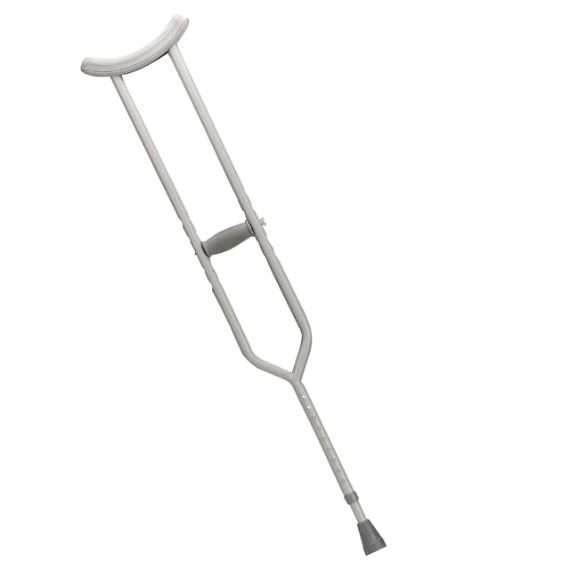 Muletas bariátricas de alta resistencia Drive Medical, color gris, para adultos