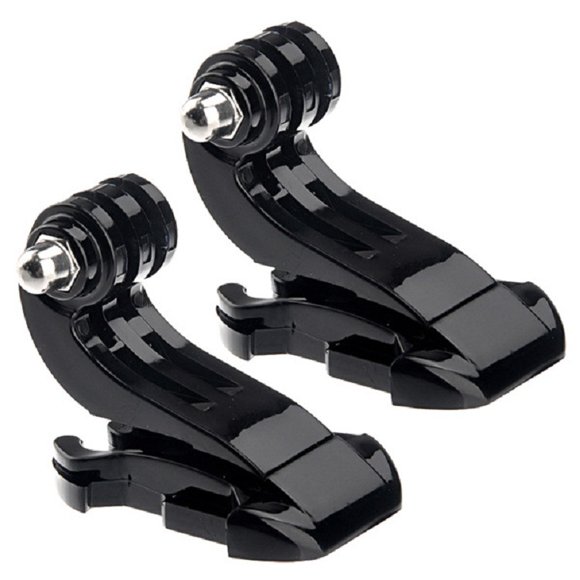 Jinsinto Motorcycle Helmet Stand Mount Holder for GoPro Hero 2pcs
