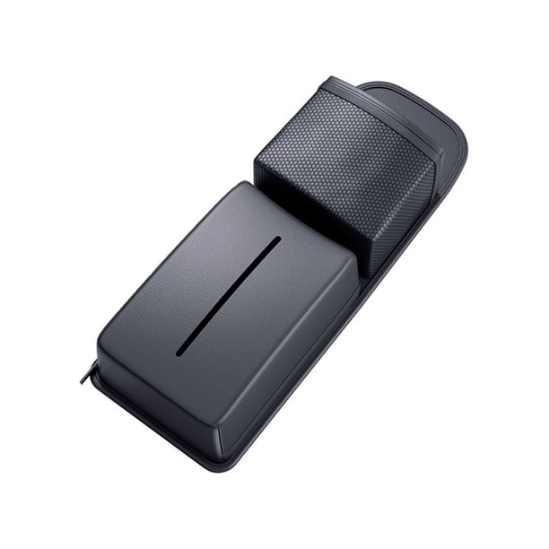Pisexur Accesorios para coches, Electrónica para cochesCaja de pañuelos para coche, bolsa de pañuelos lateral para asiento de coche, bolsa colgante para interior de coche, bolsa de almacenamiento con