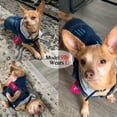 thumbnail image 3 of Ropa para mascotas Ropa con capucha para perros Pantalones vaqueros con capucha para mascotas Chaleco para perros vest1497, 3 of 6