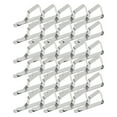 thumbnail image 1 of Ajuste seguro Bearachild para mantel con clips de acero inoxidable Decoración del hogar plata juego 2 30 piezas, 1 of 6