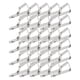 thumbnail image 2 of Abrazadera Multifuncional Monstrate Para Clips De Mantel De Acero Inoxidable Plata 30 Piezas, 2 of 6