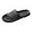 Black, variant on Slippers for Men Cloud Slides for Women Breathable Mens Beach Shoes Non Open Toe Walking Sandals for Women with Thick Cushioned Sole