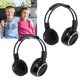 thumbnail image 5 of On Paquete De 2 Auriculares Inalámbricos Para Coche, Auriculares Inalámbricos IR De 2 Canales Para De Entretenimiento Trasero Universal Para Vehículo, 5 of 7