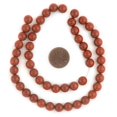 thumbnail image 2 of The Bead Chest Round Red Jasper Beads (8mm): Organic Gemstone Round Spherical Energy Stone Healing Power Crystal for Jewelry Bracelet Mala Necklace Making, 2 of 4