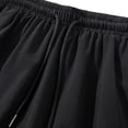 thumbnail image 5 of kamemir Shorts for Men Athletic Men's Performance Comfort Flex Cargo Short(Black,L), 5 of 6