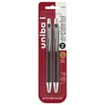 thumbnail image 1 of uni® Jetstream RT Ballpoint Pens, Medium Point (1.0mm), Black, 2 Pack, 1 of 6