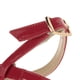 thumbnail image 5 of Zapatilla Paulina color rojo charol con hebilla ajustable 24.0 Dorothy Gaynor Zapatilla Paulina color rojo charol con hebilla ajustable 24.0, 5 of 6