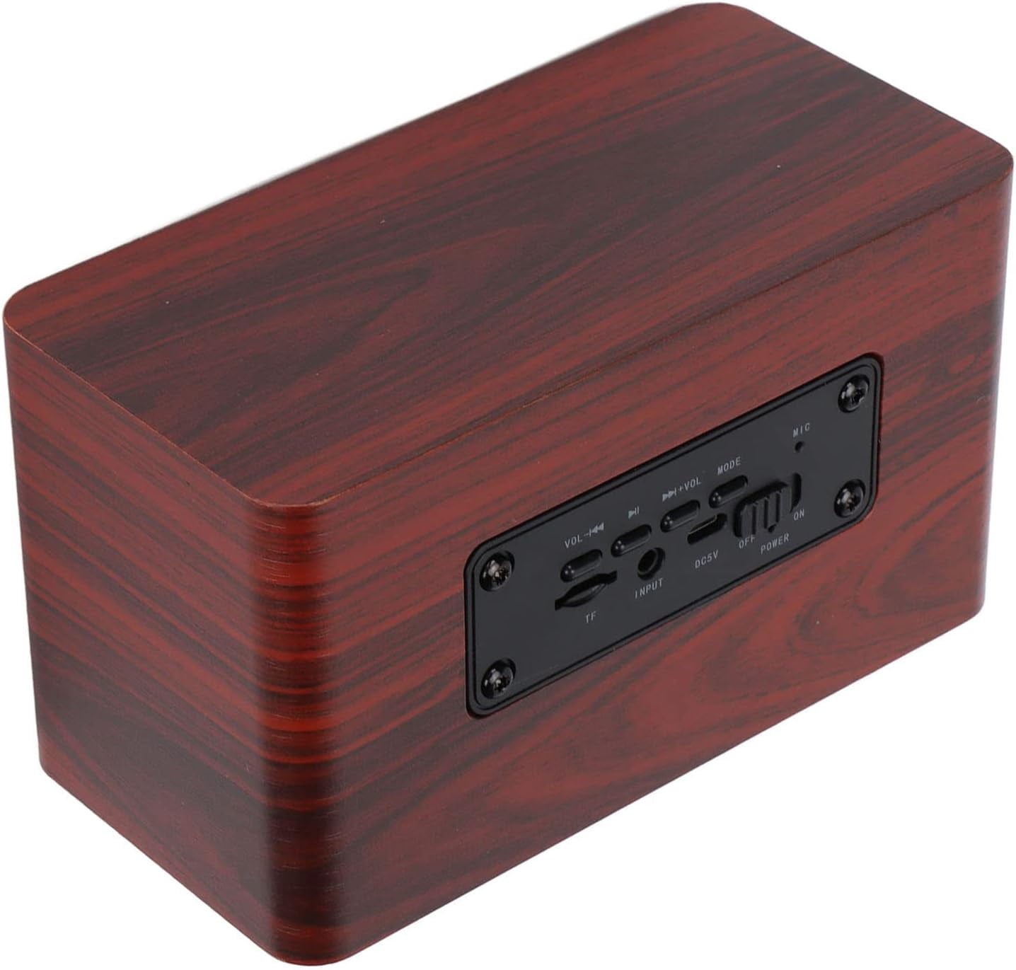 Retro Classic Wood Bluetooth Speaker for Home Office Kitchen