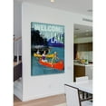 thumbnail image 4 of Marmont Hill - "Welcome Canoes" Painting Print on Wrapped Canvas, 4 of 5