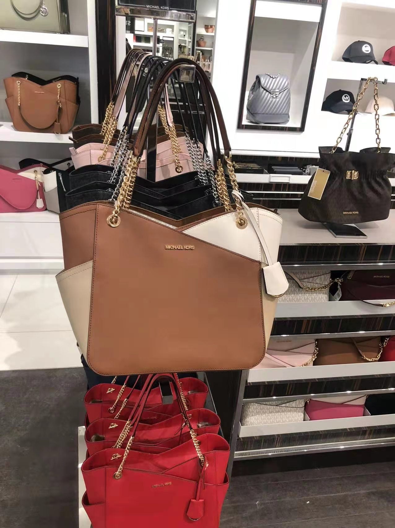 Michael Kors Multicolor Leather Tote Bag main image 1