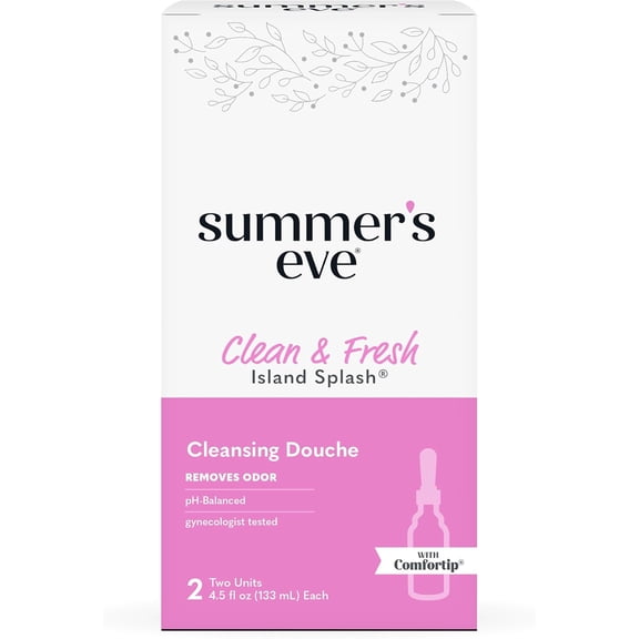 Summer's Eve Douche, Island Splash, 2 - 4.5 fl oz (133 ml) units