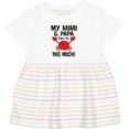 thumbnail image 3 of Inktastic Mimi and Papa Love Me Crab Girls Baby Dress, 3 of 5