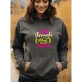 thumbnail image 2 of Inspirational Motivational Quote Hoodie for Men and Women, Unisex Pullover Hooded Sweatshirt, Comfortable Cotton Poly Blend, Inspirational Everyday Casual Outfi, 2 of 5
