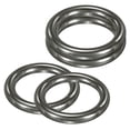thumbnail image 1 of Uxcell 4-Pack Anillas para Cortinas, Anillas de Plástico de 3/4 Pulgadas, Anillas Clip Ojetes de Bajo Ruido, Anillas Romanas para Ventanas/Telas, Ojetes para Cortinas [Metal Gun], 1 of 1