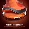 thumbnail image 3 of Violin Shoulder Rest Maple Wood with Sponge Surface for 3/4 and 4/4 Music Instrument, 3 of 5
