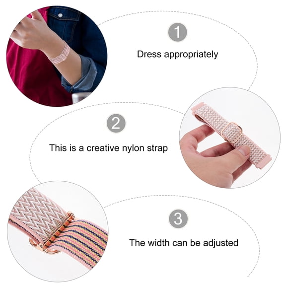 20mm Smartwatch Replacement Band Flexible Watch Strap Compatible with Multiple Models