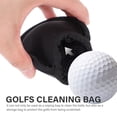 thumbnail image 3 of FUEENIRVA 2Ud Bolsa Para Limpieza De Pelotas De Golf Con Material Premium Y Para Colgar, 3 of 8