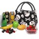 thumbnail image 3 of Fotbe black white Skull bone Bolsa Térmica Portátil con Estampado, Bolsa de Entrega de Alimentos Aislada, Bolsa Reutilizable de Gran Capacidad para Comidas y Supermercado, 3 of 6