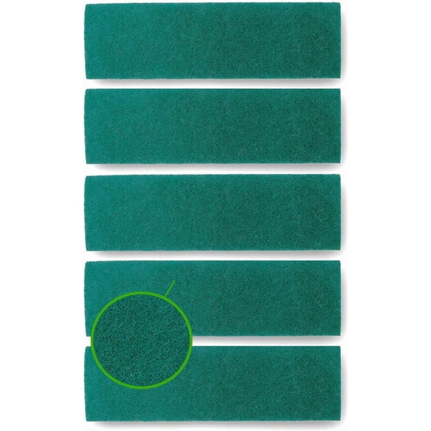 Almohadillas para Trapeador de 18 Pulgadas - Paquete de 5 Accesorios de Repuesto Lavables - Compatibles con Bona, Rubbermaid y Libman