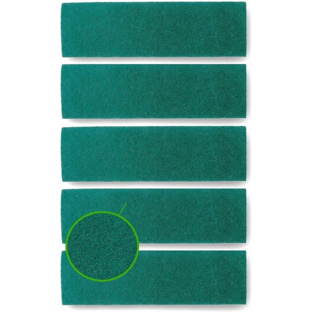 Almohadillas para Trapeador de 18 Pulgadas - Paquete de 5 Accesorios de Repuesto Lavables - Compatibles con Bona, Rubbermaid y Libman