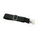 thumbnail image 1 of Bolso de hombro Hugo de nailon con correa ajustable Negro, 1 of 10