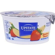 Upstate Farms Nonfat Strawberry Banana Yogurt, 4 Ounce -- 48 per Case.