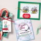 thumbnail image 3 of Hugtrwg Navidad DIY Scrapbooking Craft Stencil Cutting Die Clear Seal Stamp Set, 3 of 9