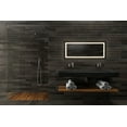 thumbnail image 4 of Dyconn Faucet Edison Crystal Horizontal/Vertical Wall Mounted Backlit LED Bathroom Vanity Mirror with Touch ON/OFF/Dimmer & Anti-Fog Function (48"W X 36"H), 4 of 5