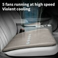 thumbnail image 4 of BallsFHK Breathable Car Ventilated Seat Cushion, Soft Ventilated Car Seat Cushion, Comfortable And Cool Seat For Car, Home Use, Universal Fit With5 Fans 3-speed Adjustme, 4 of 4