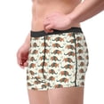 thumbnail image 5 of Cauagu Colorful Armadillos Print Boxer Briefs for Men,Comfortable Breathable Men's Underwear Moisture Wicking Underpants -XX-Large, 5 of 8