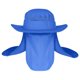 thumbnail image 1 of Sombrero protector solar para exteriores, para hombres y mujeres, sombrero de verano para sombrilla, sombrero de pescador impermeable y anti-UV, sombrero de pesca, sombrero para el sol, 1 of 5