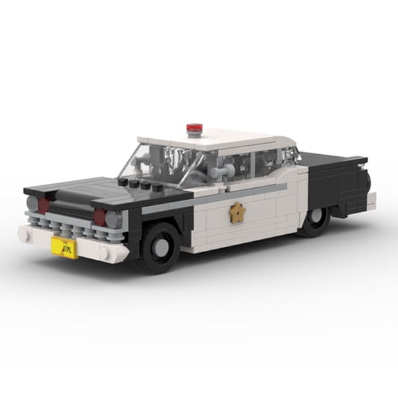 Honchoes Police Car Building Blocks Set Compatible with Lego City Police Cars for Adults Boys 339 Pcs