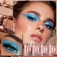 thumbnail image 3 of Liquid Eyeshadow,Double Head Liquid Glitter Eyeshadow , Pearl and Matte Shimmer & Metallic Multi-Dimensional Finish For Bold Eye Looks, Highly Pigmented Long Lasting Liquid Shadow Eye Makeup, 3 of 3