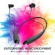 thumbnail image 2 of YOSDOM Auriculares Bluetooth con banda para el cuello, auriculares alrededor del cuello 24H+ tiempo de reproducción, auriculares Bluetooth con vibración de llamada, diseño de mandíbula de tiburón auri, 2 of 5