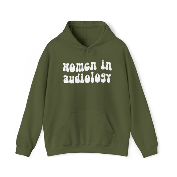 Women in Audiology Audiologist Graduation Hoodie, Gifts, Hooded Sweatshirt