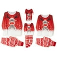 thumbnail image 1 of xiaxaixu Matching Family Christmas Pajamas, Long Sleeve Deer Snowflake Print Pullover + Pants Set, 1 of 10