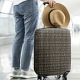 thumbnail image 2 of Dark Brown Bigfoot and Tree Pattern Luggage Cover Fashion Suitcase Cover Baggage Covers Fit 25-28 Inch Luggage (Go Travel), 2 of 5