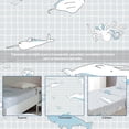thumbnail image 3 of Juego de Sabanas y Funda de Almohada Bluelander, Individual, Diseño de Ballenas, 3 of 5