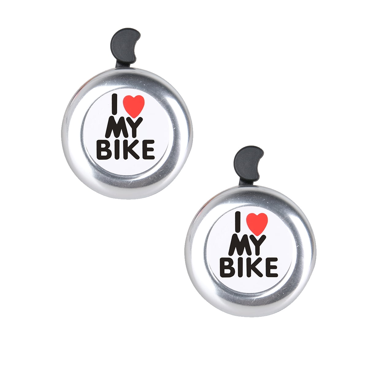 Bike Bell 2 Pack with Loud Melodious Sound Classic Mini Bicycle Bell