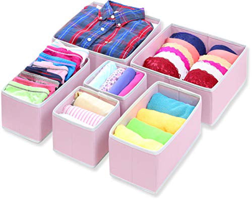 Foldable Storage Box Underwear Closet Organizer Toy Book Drawer Cube Kit AU 