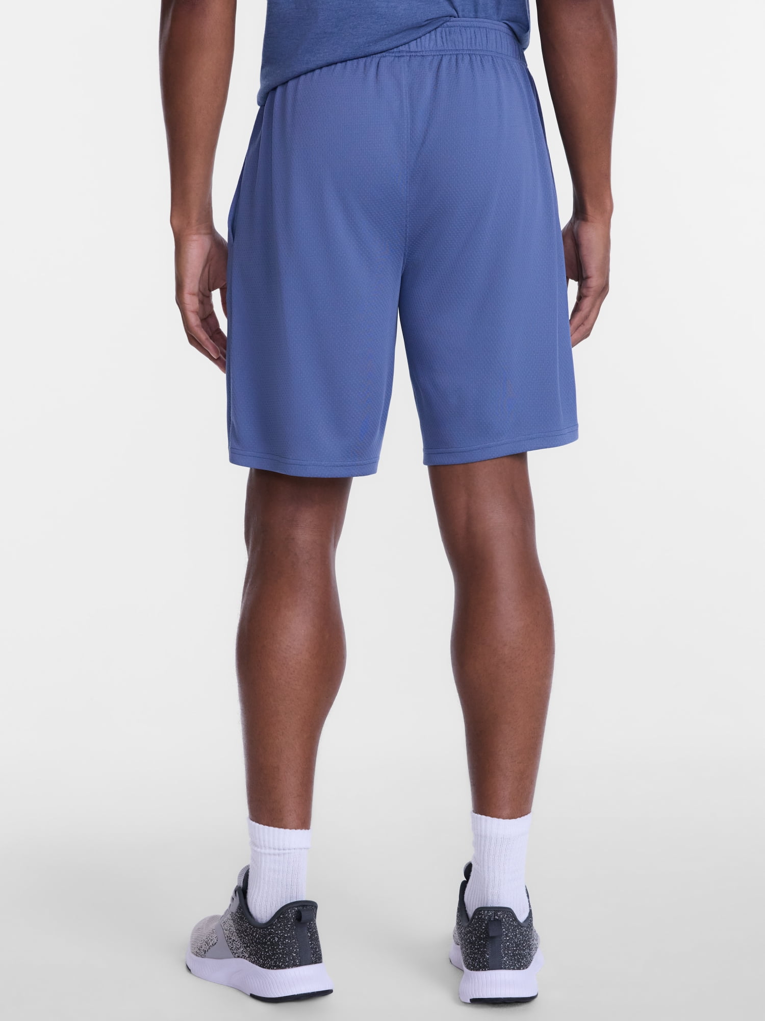 Athletic Works Men's and Big Men's Active Mesh Shorts, 9" Inseam, Sizes XS-5XB