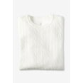 thumbnail image 5 of Woman Within Plus Size Cable Knit Pullover Crewneck Sweater, 5 of 5